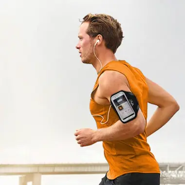 Wave concept Brazalete deportivo UltraSlim para Smartphone Tall Wave concept Brazalete deportivo UltraSlim para Smartphone Tall