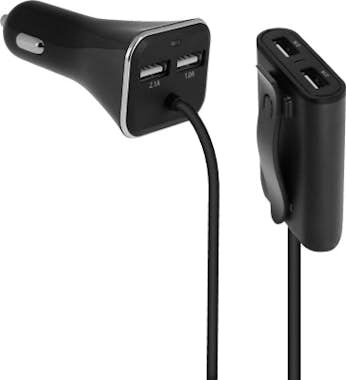 Akashi Cargador para coche Encendedor HUB extensible 7.3A Akashi Cargador para coche Encendedor HUB extensible 7.3A