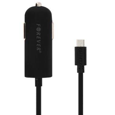 Forever Cargador para coche 2.1A conector Micro-USB 1,5m F Forever Cargador para coche 2.1A conector Micro-USB 1,5m F