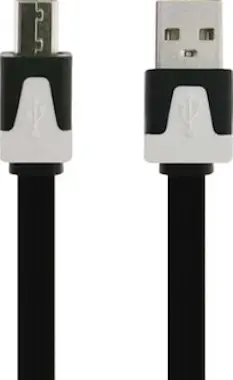 Avizar Cable USB a Micro-USB Antinudos 2.1A Negro - Remax Avizar Cable USB a Micro-USB Antinudos 2.1A Negro - Remax
