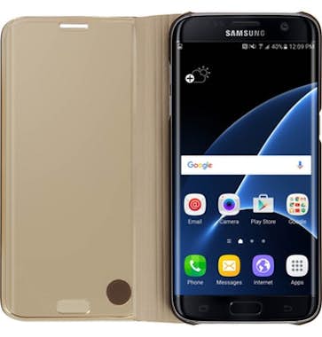 Avizar Funda Libro Efecto Espejo Oro Samsung Galaxy S7 Ed Avizar Funda Libro Efecto Espejo Oro Samsung Galaxy S7 Ed