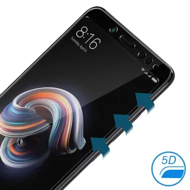 Avizar Protector Xiaomi Redmi Note 5 Cristal templado 5D Avizar Protector Xiaomi Redmi Note 5 Cristal templado 5D