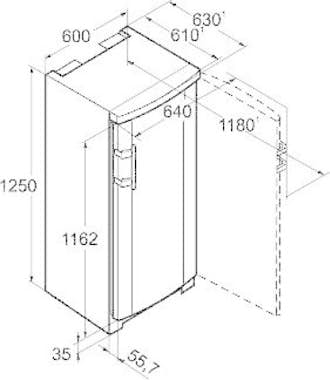 Liebherr Liebherr GNP 1913 Comfort NoFrost Independiente Ve Liebherr Liebherr GNP 1913 Comfort NoFrost Independiente Ve