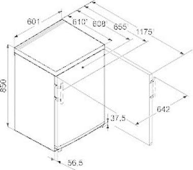 Liebherr Liebherr TPesf 1710 Comfort frigorífico Independie Liebherr Liebherr TPesf 1710 Comfort frigorífico Independie