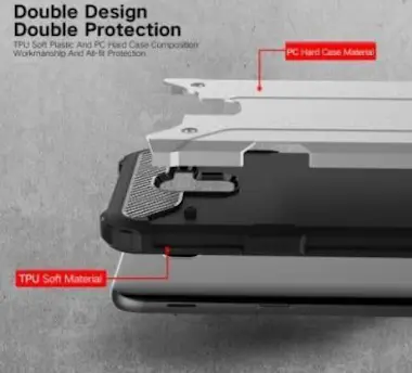 Samsung fundas ARMOR Galaxy J6 2018 - color:plata Samsung fundas ARMOR Galaxy J6 2018 - color:plata