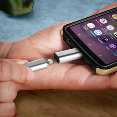 Avizar Adaptador Lightning hembra a USB C Carga y Sincron Avizar Adaptador Lightning hembra a USB C Carga y Sincron