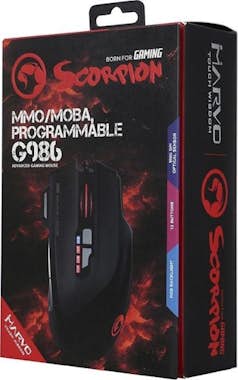 Scorpion Raton Gaming Led RGB - 12 Botones macro y pesas (M