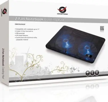 Conceptronic Conceptronic CNBCOOLPAD2F almohadilla fría 43,2 cm Conceptronic Conceptronic CNBCOOLPAD2F almohadilla fría 43,2 cm