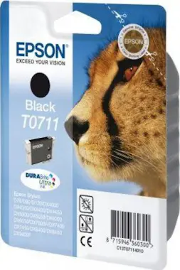 Epson Epson T0711 black ink cartridge Negro cartucho de Epson Epson T0711 black ink cartridge Negro cartucho de