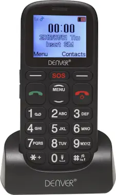 Denver Denver GSP-120 1.77"" 78g Negro Teléfono para pers Denver Denver GSP-120 1.77"" 78g Negro Teléfono para pers