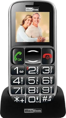maxcom MaxCom MM462 1.8"" 91g Negro, Plata Teléfono para