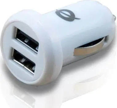 Conceptronic Conceptronic CUSBCAR2ASET Auto Blanco cargador de Conceptronic Conceptronic CUSBCAR2ASET Auto Blanco cargador de