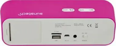 Sunstech Sunstech SPUBT770 Altavoz portátil estéreo 6W Rosa Sunstech Sunstech SPUBT770 Altavoz portátil estéreo 6W Rosa