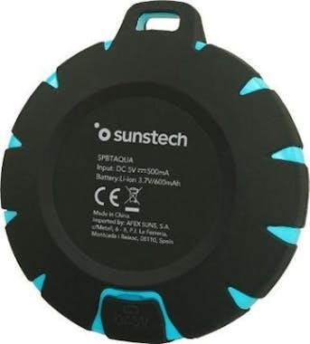 Sunstech Sunstech SPBTAQUA Mono portable speaker 3W Negro, Sunstech Sunstech SPBTAQUA Mono portable speaker 3W Negro,