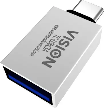 Vision Vision TC-USBC3A USB-A USB-C Blanco adaptador de c Vision Vision TC-USBC3A USB-A USB-C Blanco adaptador de c