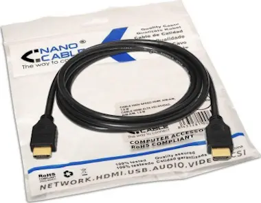 Nanocable Nanocable CABLE HDMI V1.4 (ALTA VELOCIDAD / HEC), Nanocable Nanocable CABLE HDMI V1.4 (ALTA VELOCIDAD / HEC),