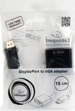 Gembird Gembird A-DPM-VGAF-02 adaptador de cable Displaypo Gembird Gembird A-DPM-VGAF-02 adaptador de cable Displaypo