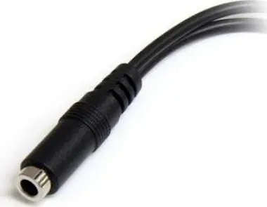 StarTech.com Startech.com Adaptador Divisor De Auriculares 2x M StarTech.com Startech.com Adaptador Divisor De Auriculares 2x M