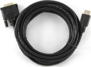 Gembird Gembird 5m, HDMI/DVI, M/M DVI-D Negro Gembird Gembird 5m, HDMI/DVI, M/M DVI-D Negro