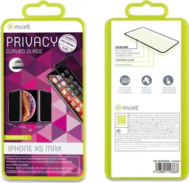 Muvit muvit protector pantalla Apple iPhone Xs Max vidri Muvit muvit protector pantalla Apple iPhone Xs Max vidri