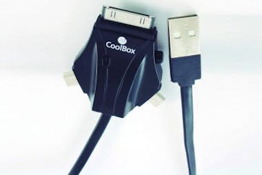 Coolbox CoolBox ACD 301 1m USB microUSB/miniUSB/Apple iPho