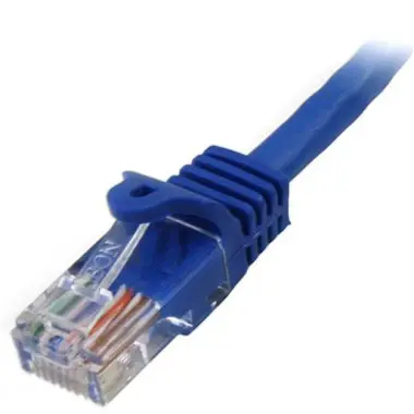 StarTech.com StarTech.com Cable de Red de 0,5m Azul Cat5e Ether StarTech.com StarTech.com Cable de Red de 0,5m Azul Cat5e Ether