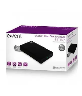 Ewent Ewent EW7056 caja para disco duro externo 3.5"" Ca Ewent Ewent EW7056 caja para disco duro externo 3.5"" Ca