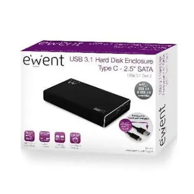 Ewent Ewent EW7070 caja para disco duro externo 2.5"" Ca Ewent Ewent EW7070 caja para disco duro externo 2.5"" Ca