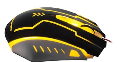 Mars Gaming Mars Gaming MM2 Óptico 5000DPI Ambidextro Negro, P Mars Gaming Mars Gaming MM2 Óptico 5000DPI Ambidextro Negro, P