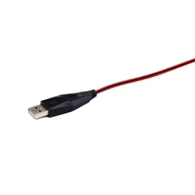 Gembird Gembird MUSG-001-R USB 2400DPI Ambidextro Negro, R Gembird Gembird MUSG-001-R USB 2400DPI Ambidextro Negro, R
