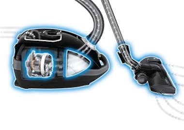 Siemens Siemens VSZ7442S Aspiradora cilíndrica 650W A Azul Siemens Siemens VSZ7442S Aspiradora cilíndrica 650W A Azul