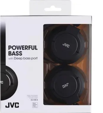 JVC JVC HA-S180-B-E Negro Circumaural Diadema auricula JVC JVC HA-S180-B-E Negro Circumaural Diadema auricula