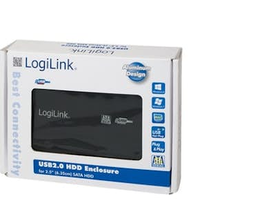 Logilink LogiLink UA0041B caja para disco duro externo 2.5"