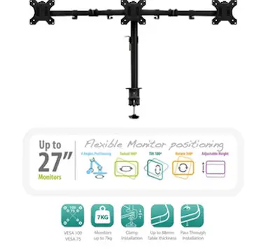 Ewent Ewent EW1513 soporte de mesa para pantalla plana 6 Ewent Ewent EW1513 soporte de mesa para pantalla plana 6