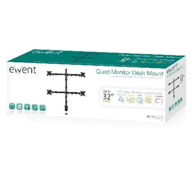 Ewent Ewent EW1514 soporte de mesa para pantalla plana 8 Ewent Ewent EW1514 soporte de mesa para pantalla plana 8
