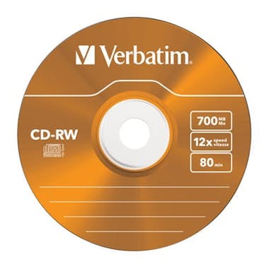 Verbatim Verbatim CD-RW Colour 12x 700 MB 5 pieza(s) Verbatim Verbatim CD-RW Colour 12x 700 MB 5 pieza(s)