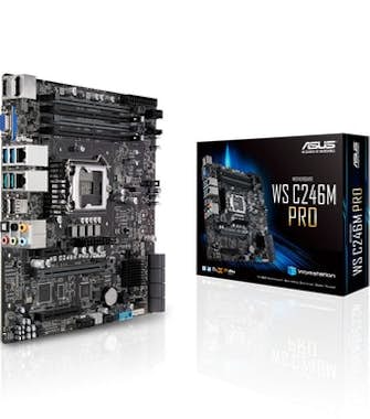 Asus ASUS WS C246M PRO placa base LGA 1151 (Zócalo H4) Asus ASUS WS C246M PRO placa base LGA 1151 (Zócalo H4)