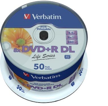 Verbatim Verbatim 97693 DVD en blanco 8,5 GB DVD+R DL 50 pi Verbatim Verbatim 97693 DVD en blanco 8,5 GB DVD+R DL 50 pi