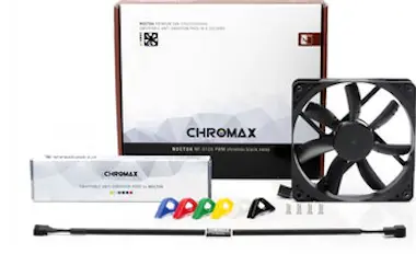 Noctua Noctua NF-S12A PWM chromax.black.swap Carcasa del Noctua Noctua NF-S12A PWM chromax.black.swap Carcasa del