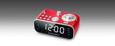 Muse Muse M-18CRD radio Reloj Analógica Rojo Muse Muse M-18CRD radio Reloj Analógica Rojo