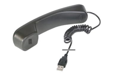 Digitus Digitus SKYPE USB telephone handset Negro Digitus Digitus SKYPE USB telephone handset Negro