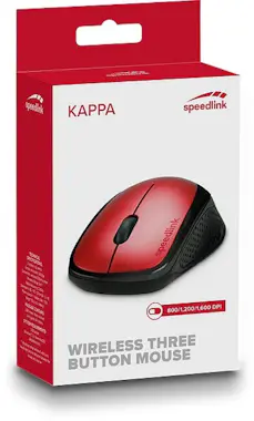 Speedlink SPEEDLINK Kappa ratón RF inalámbrico Óptico 1600 D Speedlink SPEEDLINK Kappa ratón RF inalámbrico Óptico 1600 D