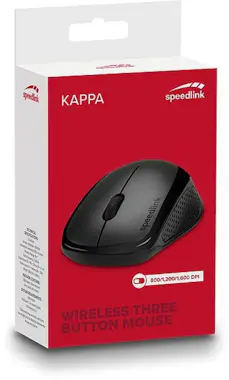 Speedlink SPEEDLINK KAPPA ratón RF inalámbrico Óptico 1600 D Speedlink SPEEDLINK KAPPA ratón RF inalámbrico Óptico 1600 D