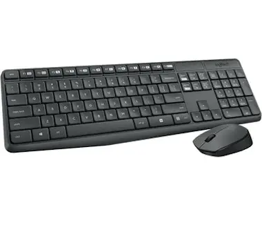 Logitech Logitech MK235 teclado RF Wireless Húngaro Black Logitech Logitech MK235 teclado RF Wireless Húngaro Black