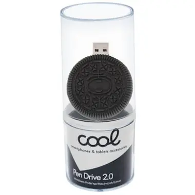 Cool Pen Drive USB x32 GB Silicona Galleta Cool Pen Drive USB x32 GB Silicona Galleta