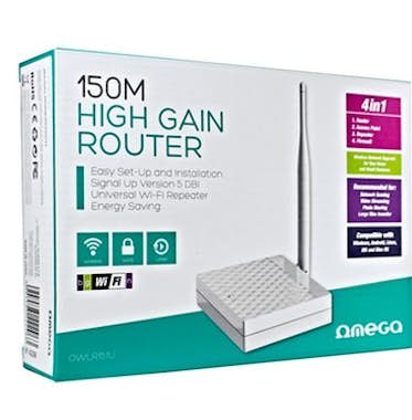 Omega Router Wifi 150 MBPS Omega Router Wifi 150 MBPS