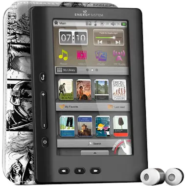 Energy Sistem MP5 Color Book 3044 Rubber Energy Sistem MP5 Color Book 3044 Rubber