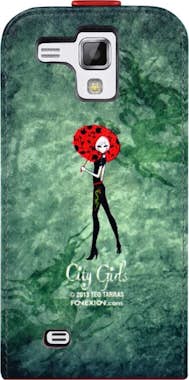 City Girls Funda con tapa vertical para Galaxy Trend City Girls Funda con tapa vertical para Galaxy Trend