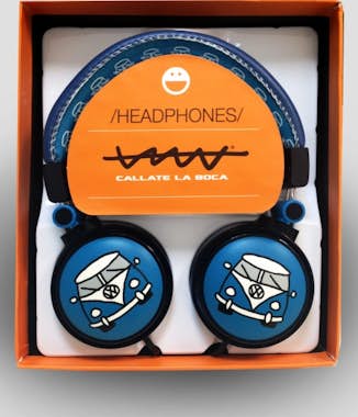 Cállate la boca Auricular de Diadema con Micro "Furgo Azul" Cállate la boca Auricular de Diadema con Micro "Furgo Azul"