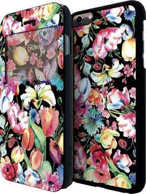 iPaint Funda con tapa y carcasa flores para iPhone 6 Plus iPaint Funda con tapa y carcasa flores para iPhone 6 Plus